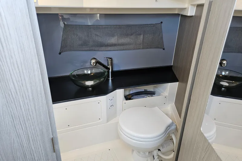 Slide: The Image of Modern bathroom in Navan S30 motorhome, 2026 model. - 29