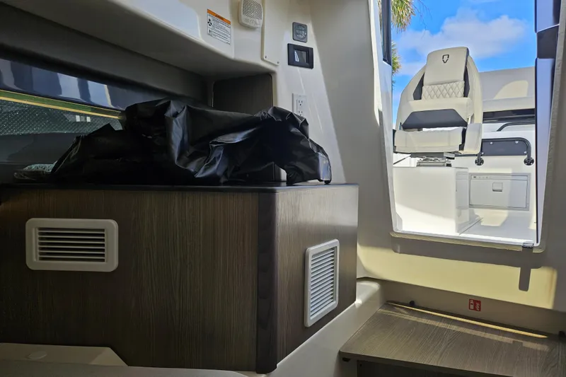 Slide: The Image of Interior of Navan S30 boat, modern design, 2026 model. - 32