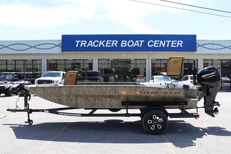 The Image of 2026 Tracker Grizzly 1756 T Marsh boat at Tracker Boat Center dealership. - 0