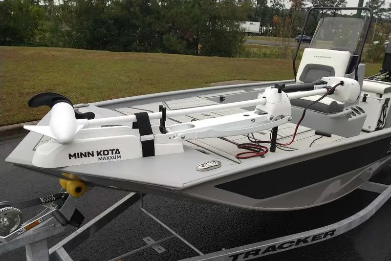 Slide: The Image of 2026 Tracker Bass Tracker Classic CC with Minn Kota Maxxum trolling motor. - 3