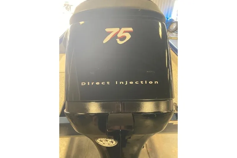 Slide: The Image of Bass Tracker Pro 17 2012 outboard motor with 75 horsepower direct injection. - 16