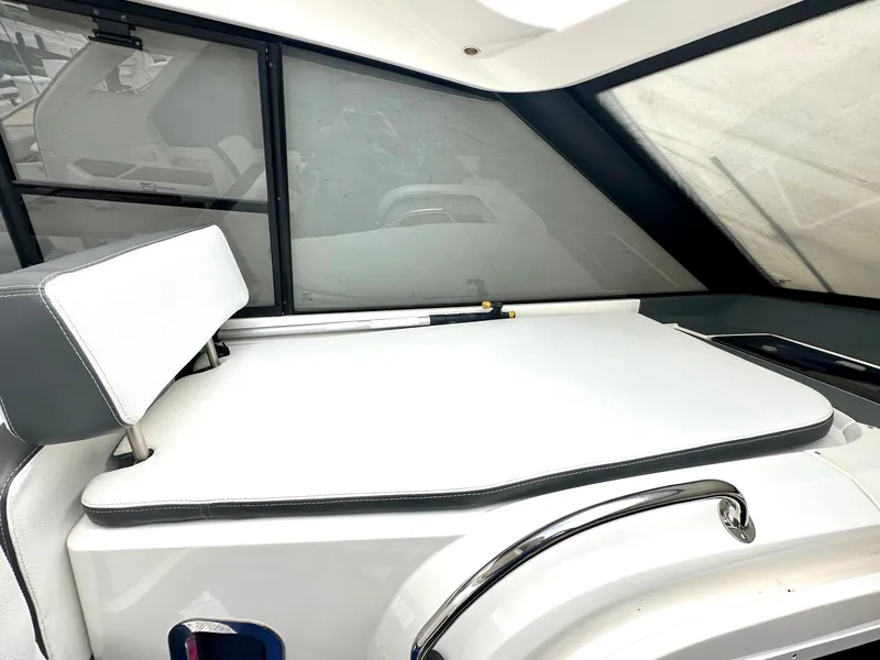 Slide: The Image of Interior seating area of 2016 Bavaria Sport 360 HT yacht. - 37