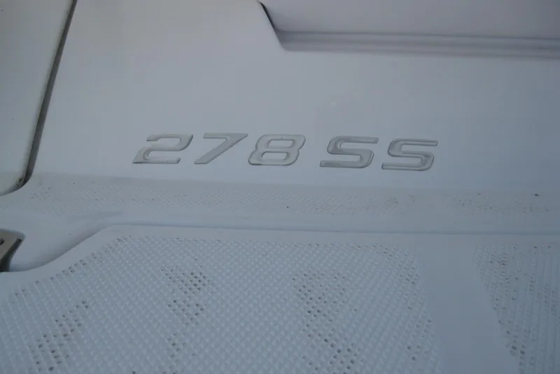 Slide: The Image of Close-up of 2018 Monterey 278SS Super Sport boat model emblem. - 7
