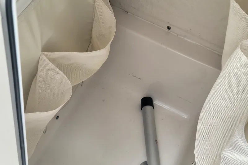 Slide: The Image of Interior storage compartment of a 2019 Key West 219 FS boat. - 11