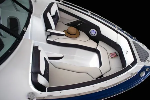 Slide: The Image of Manufacturer Provided Image: 2025 Monterey 275SS Super Sport boat interior with stylish seating and accessories. - 3