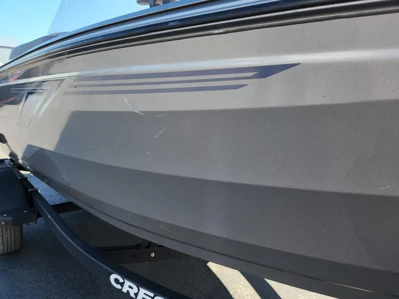 Slide: The Image of Close-up of 2020 Crestliner 1650 Fish Hawk SE SC boat design. - 24