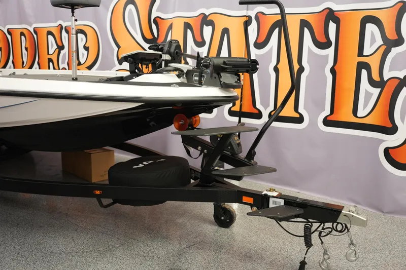 Slide: The Image of 2026 iKon VLE21 boat trailer with step ladder and mounted equipment. - 8