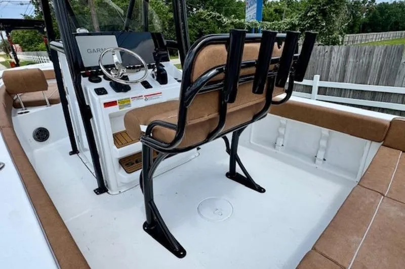Slide: The Image of Interior of Sea Hunt Ultra 219 boat, model year 2026. - 8