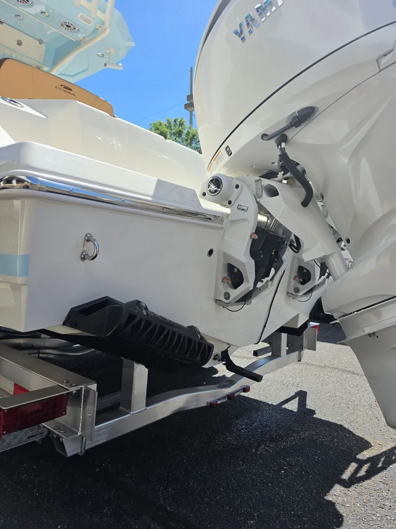 Slide: The Image of Cobia 245CC 2026 boat with Yamaha outboard motor. - 5