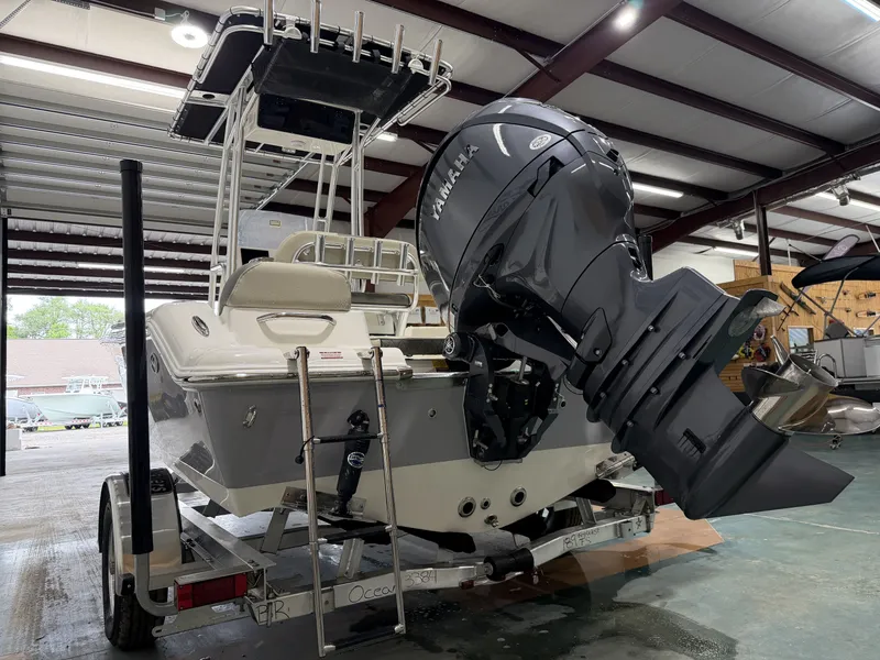 Slide: The Image of Key West 189 FS boat 2026 with Yamaha outboard motor. - 12