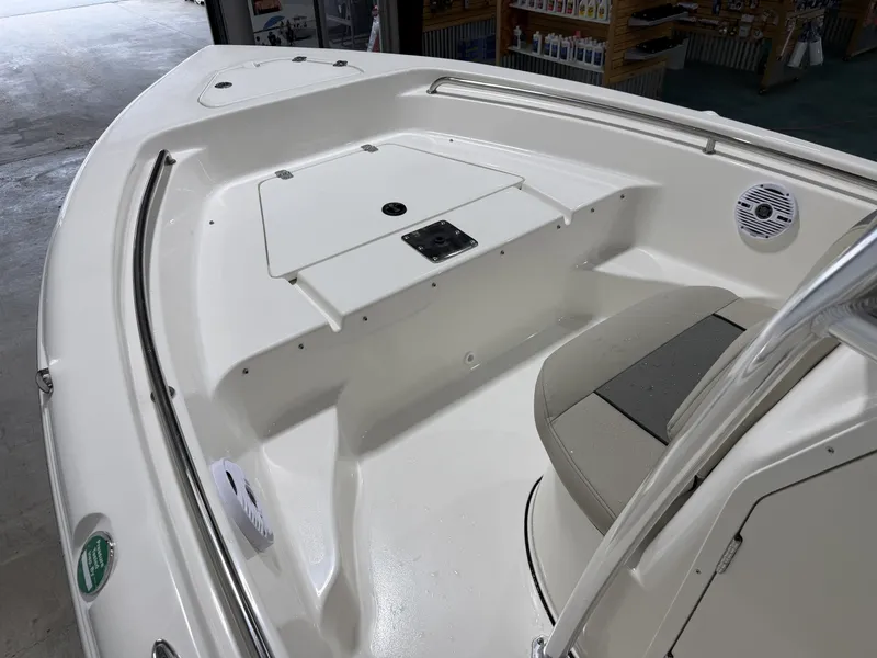 Slide: The Image of Interior view of Key West 189 FS boat, model year 2026. - 23