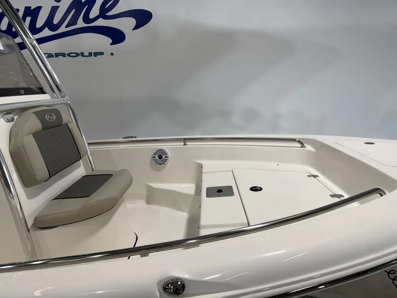 Slide: The Image of Interior view of Key West 189 FS boat, model year 2026. - 8