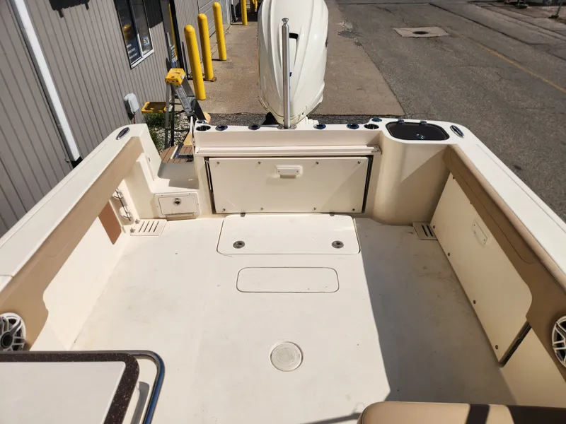 Slide: The Image of Interior view of the 2022 Scout 255 Dorado boat. - 23