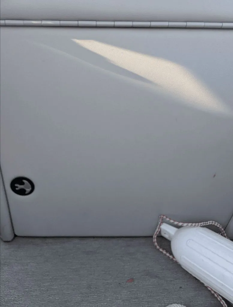 Slide: The Image of Interior of Sylvan Mirage 820, 2022, with fender. - 10