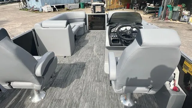 Slide: The Image of Bentley Pontoons Legacy Swingback 240 2026 - 12