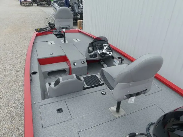 Slide: The Image of Interior view of G3 Sportsman 1710 boat, model year 2026. - 19