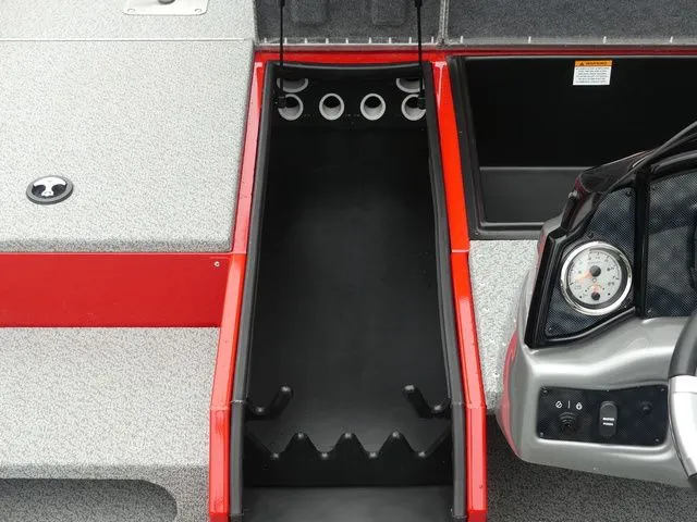 Slide: The Image of Interior view of G3 Sportsman 1710 boat, model year 2026. - 22