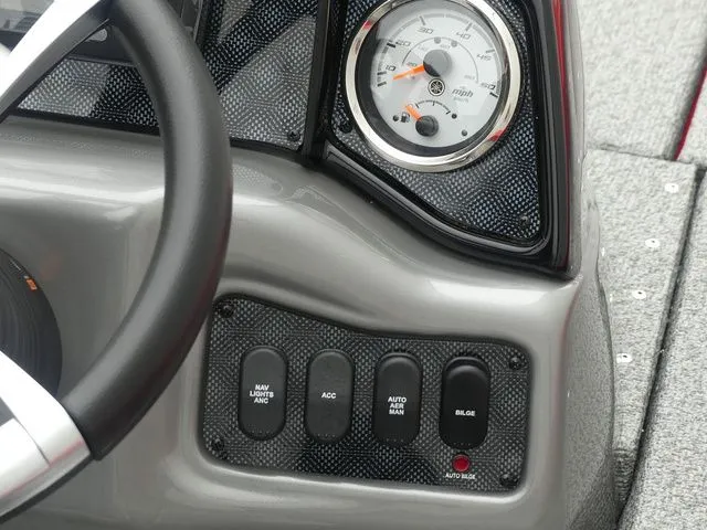 Slide: The Image of Dashboard of G3 Sportsman 1710 boat, model year 2026. - 36
