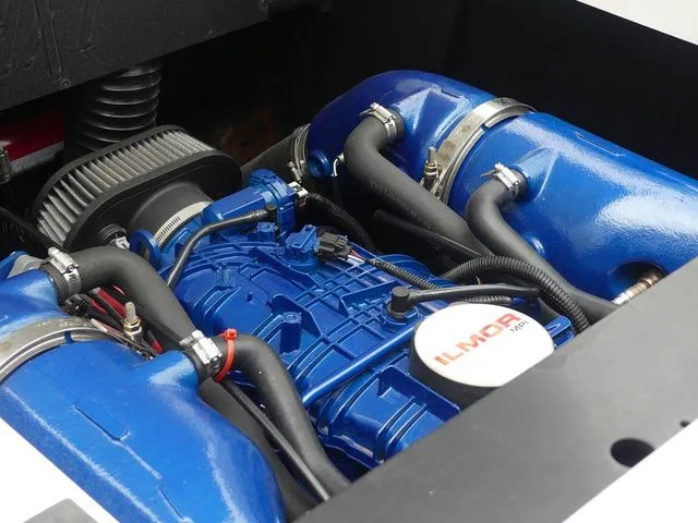 Slide: The Image of Ilmor engine in 2020 MasterCraft NXT22 boat. - 42
