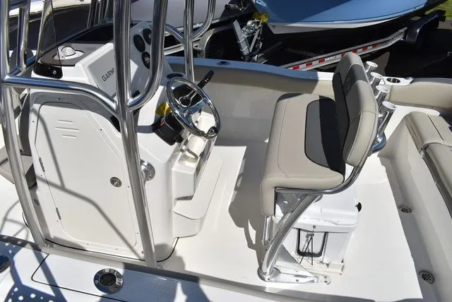 Slide: The Image of Interior of a 2026 Key West 203 FS boat. - 11