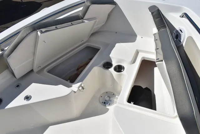 Slide: The Image of Interior of Key West 203 FS boat, model year 2026. - 47