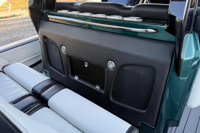 Slide: The Image of 2024 Nor-Tech 400 Supersport interior with sleek seating and modern design elements. - 64