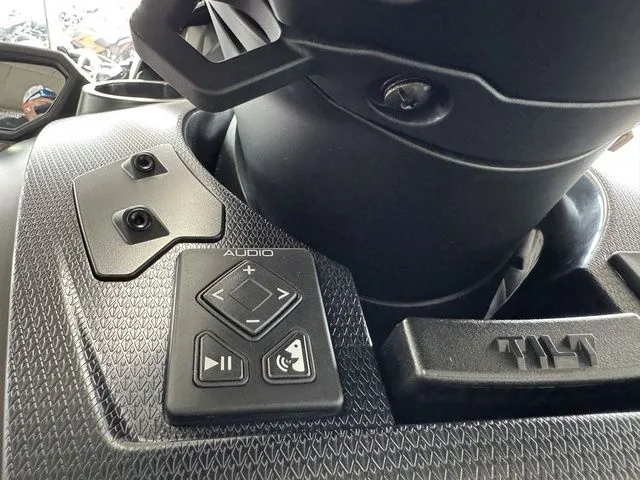 Slide: The Image of Close-up of controls on a 2025 Yamaha WaveRunner FX SVHO. - 14