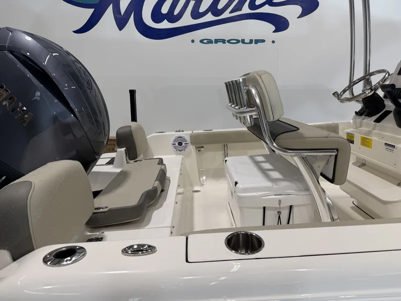 Slide: The Image of Interior view of Key West 189 FS boat, model year 2026. - 6
