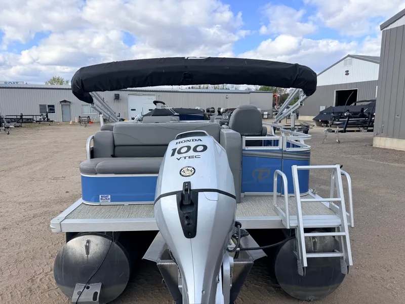 Slide: The Image of 2022 Tahoe Sport 2080 CRB with Honda 100HP outboard motor. - 33