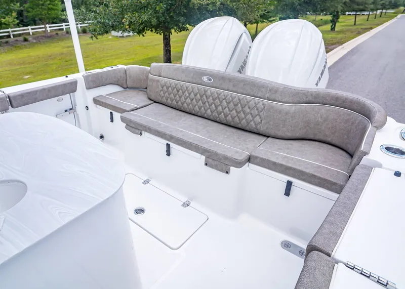 Slide: The Image of Interior of Sea Hunt Ultra 285 SE boat, model year 2026. - 5