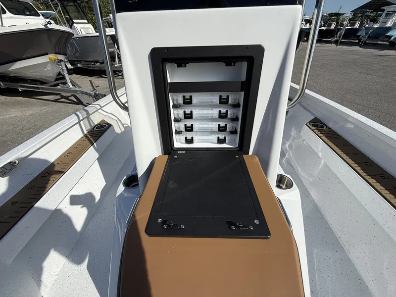 Slide: The Image of Xpress Hyper-Lift Bay Series H20B 2026 with open storage compartment. - 4