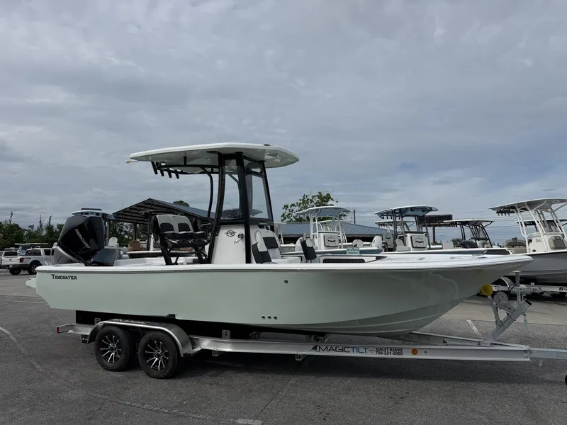 The Image of 2026 Tidewater 2300 Carolina Bay boat on trailer. - 1
