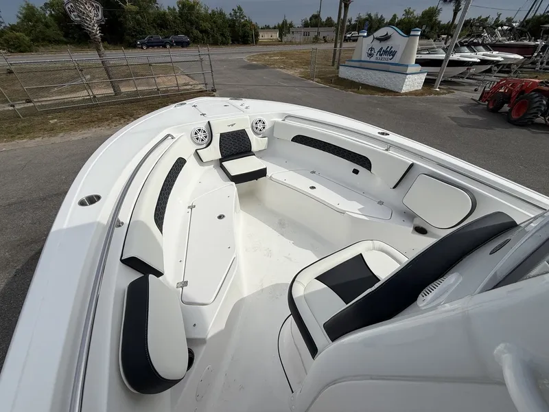 Slide: The Image of Interior view of 2026 Tidewater 232 CC Adventure boat. - 3