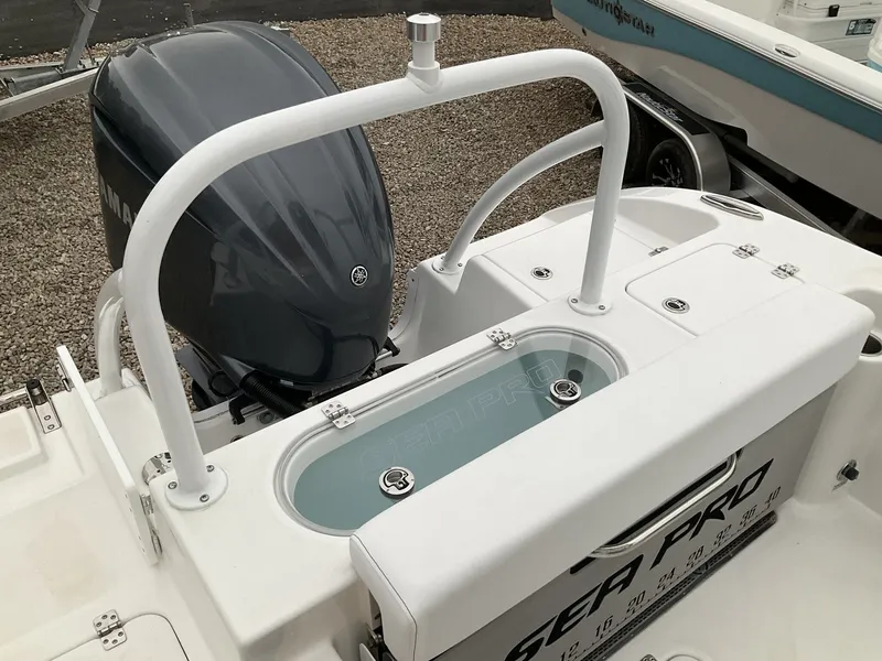 Slide: The Image of 2024 Sea Pro 222 Center Console with Yamaha engine. - 12