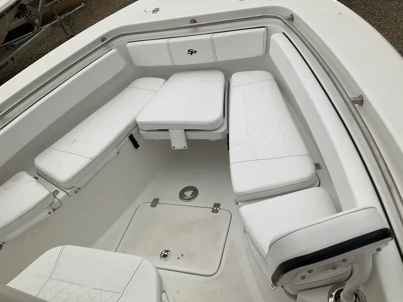 Slide: The Image of Interior view of 2024 Sea Pro 222 Center Console boat. - 7