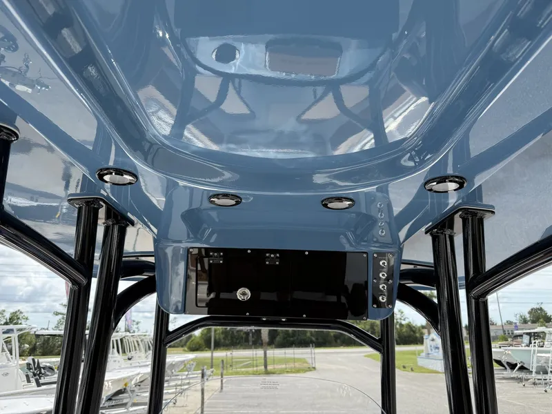Slide: The Image of Interior view of Sea Pro 222 Center Console 2026 boat deck. - 12