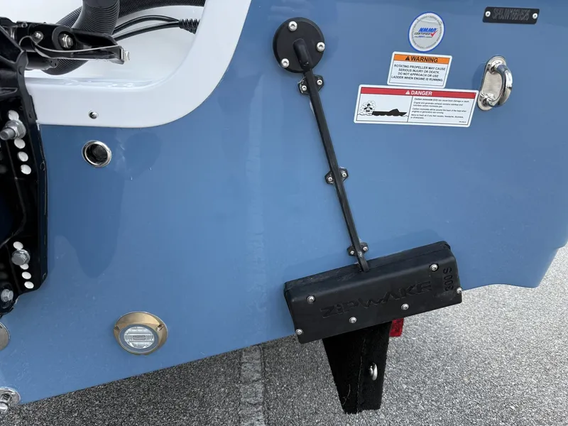Slide: The Image of Rear view of a 2026 Sea Pro 222 Center Console boat. - 4
