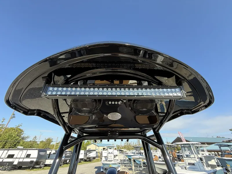 Slide: The Image of 2026 Sea Pro 230 Bay boat with LED lights and T-top. - 10