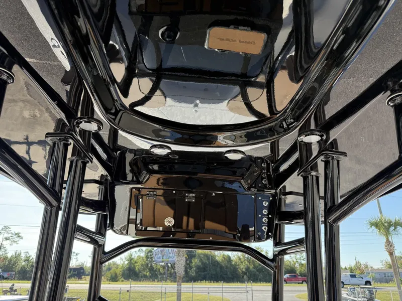 Slide: The Image of Interior view of 2026 Sea Pro 230 Bay boat canopy. - 12