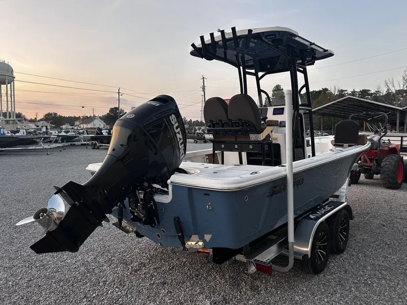 Slide: The Image of 2026 Sea Pro 230 Bay boat with Suzuki outboard motor. - 21