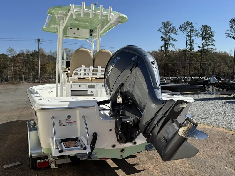 Slide: The Image of Sea Pro 230 Bay boat with YAMAHA 200 engine, year 2026. - 10