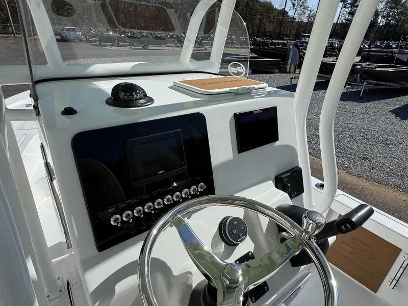 Slide: The Image of Helm of Sea Pro 230 Bay with YAMAHA 200, year 2026. - 3