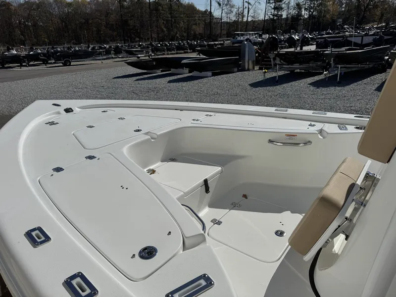 Slide: The Image of Interior view of 2026 Sea Pro 230 Bay boat. - 6