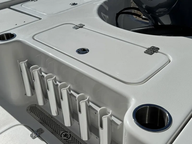 Slide: The Image of Interior view of Sea Pro 230 Bay boat, 2026 model. - 9