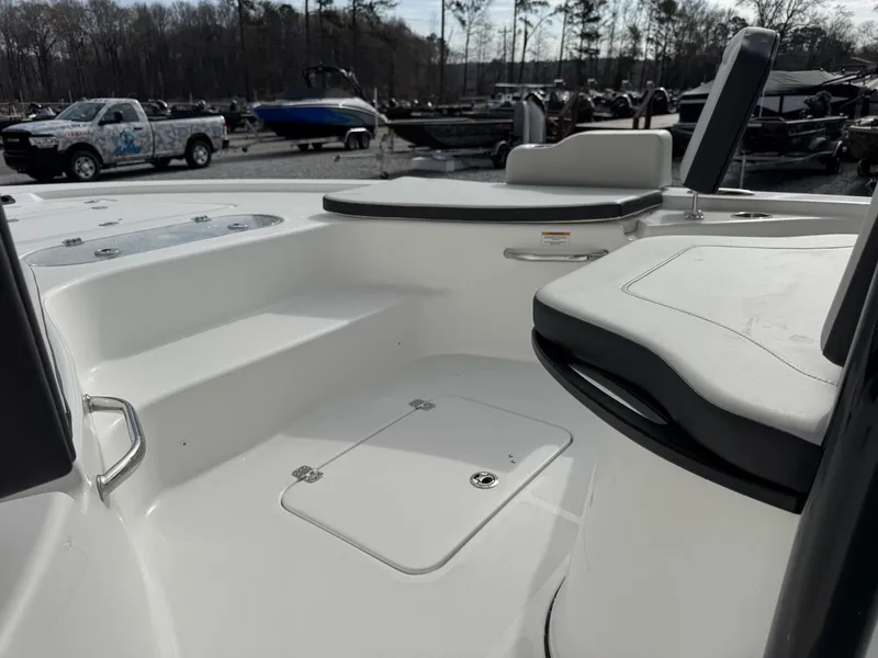 Slide: The Image of Interior view of the 2026 Sea Pro 250 Bay boat. - 5