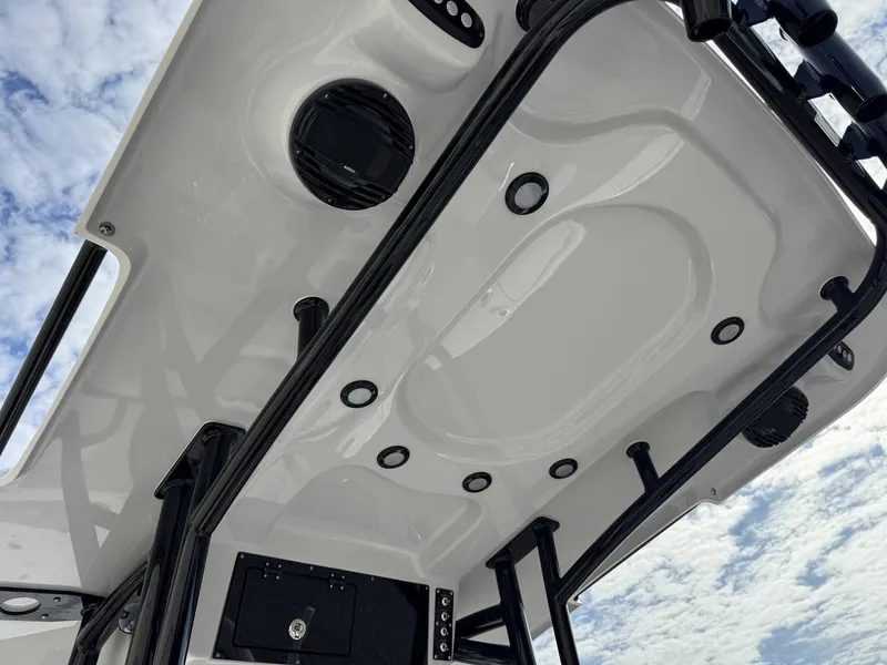 Slide: The Image of Interior view of Sea Pro 250 Bay 2026 boat deck. - 8