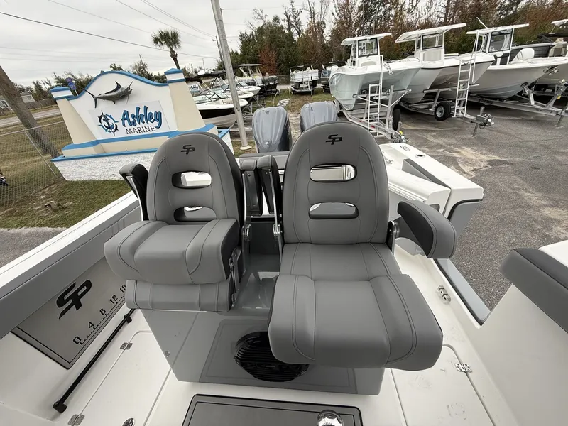 Slide: The Image of 2026 Sea Pro 292 with Seakeeper Ride and Yamaha 300S seats. - 11