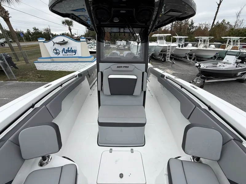 Slide: The Image of Interior view of 2026 Sea Pro 292 SEAKEEPER RIDE boat. - 8