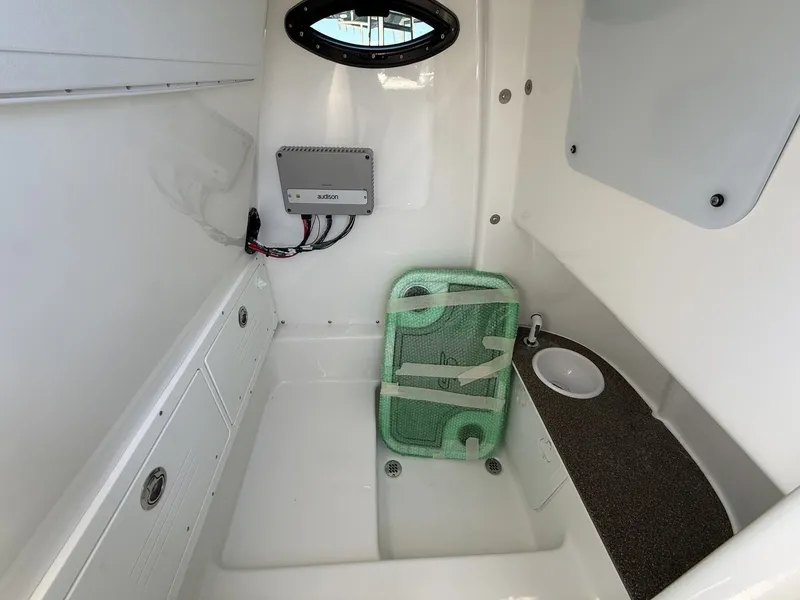 Slide: The Image of Interior of Sea Pro 245FLX R boat, model year 2026. - 10