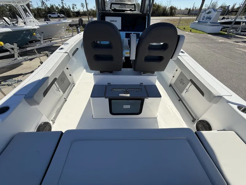 Slide: The Image of Interior view of the 2026 Sea Pro 245FLX R boat. - 15